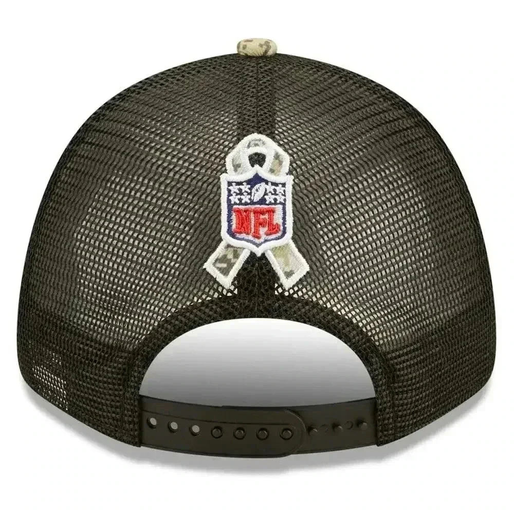 New Era Hat Black Camo New Orleans Saints 9Forty NFL Salute To Service Snapback